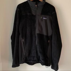Patagonia R3 loft zip up black jacket men’s Large